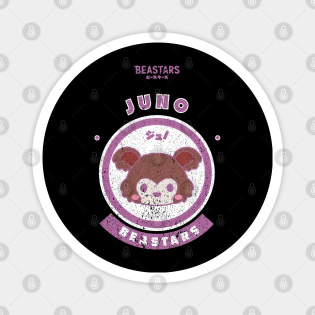 BEASTARS: JUNO CHIBI (GRUNGE STYLE) Magnet by FunGangStore